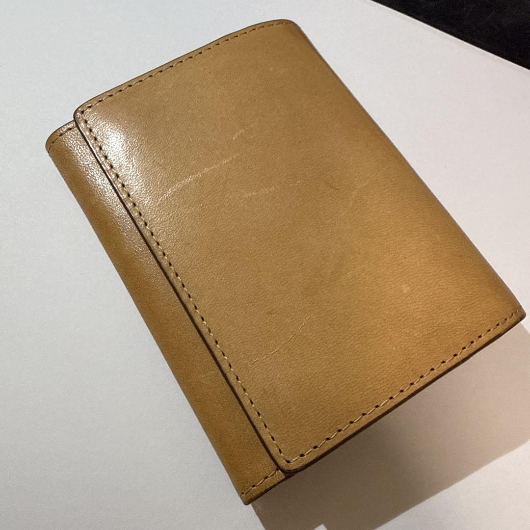 無印良品 三つ折り財布 ヌメ革 5,400円