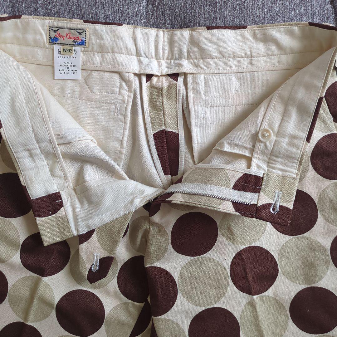 Dry Bones ドット柄ショートパンツ【デッドストック】