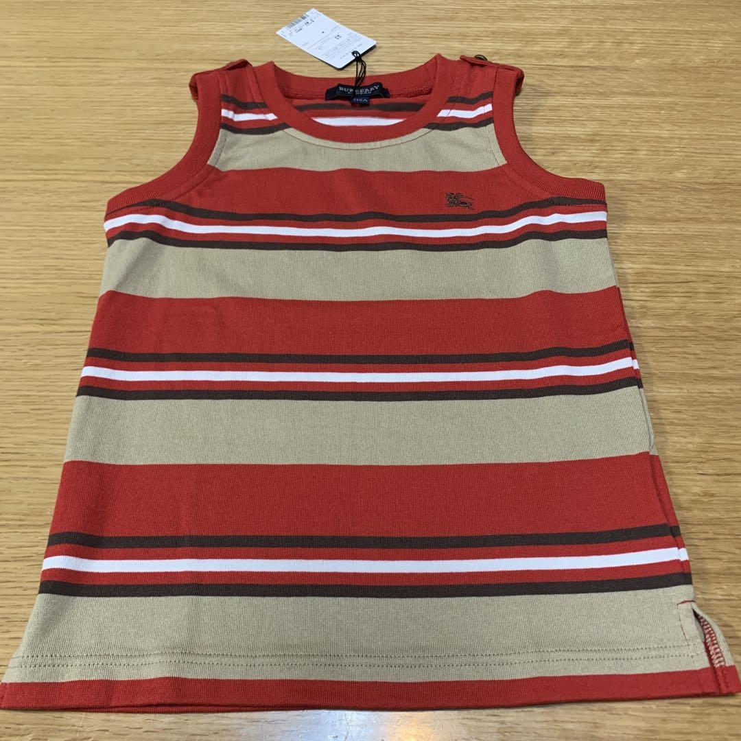 BURBERRY バーバリー タンクトップ ストライプ柄 110cm - メルカリ