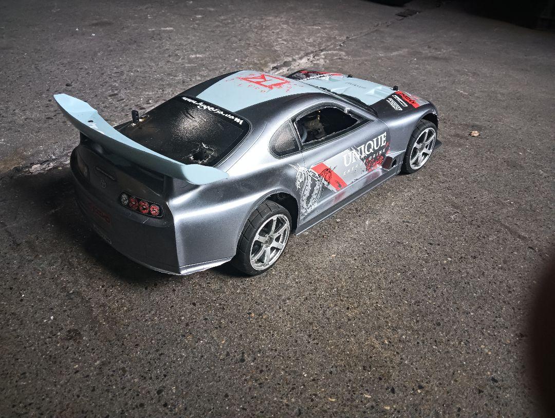 カスタムエンジンラジコンカー エンジン 絶好調 受信機 つなげば 走れます