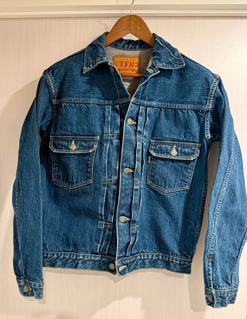 フラットヘッドT.F.H. デニムジャケット Lot 6002C サイズ42XL LL THE FLAT HEAD