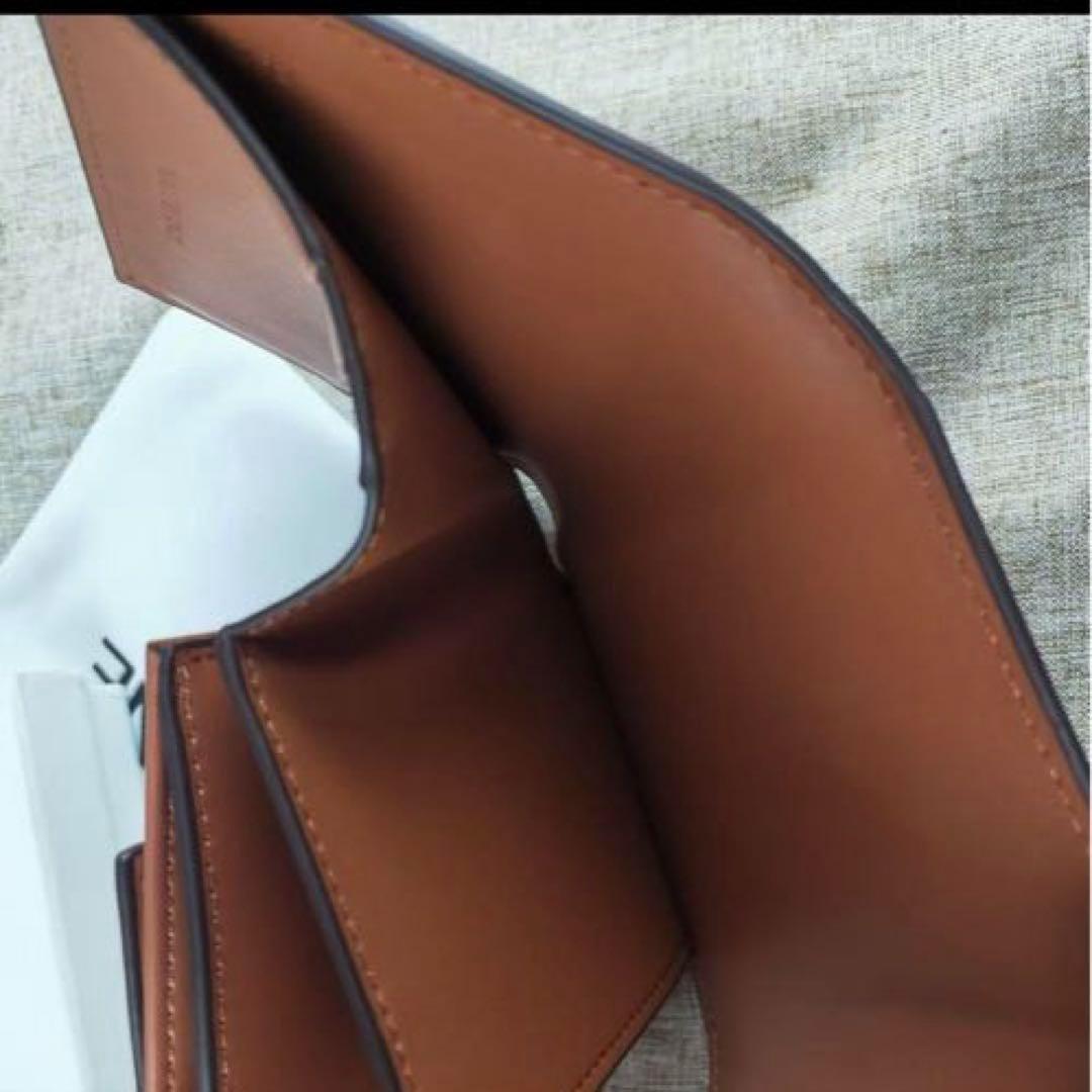 CELINE 三つ折り財布 ベージュ/ブラウン