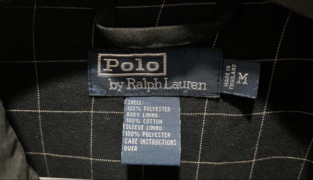 POLO RALPH LAUREN スウィングトップ ブルゾン size M 黒