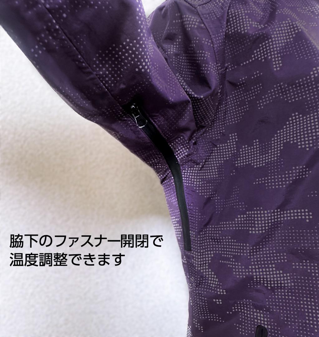 迷彩柄が反射 防水ジャケット リフレクティブ Womens S〜M BRIGHTFACE_UK