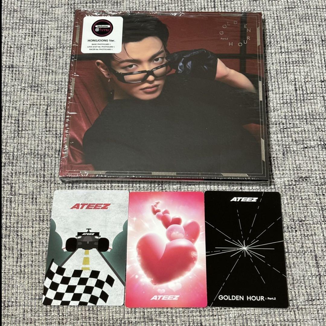 ATEEZ GOLDEN HOUR HMV デジパック CDセット ホンジュン① 公式 ストアCD・DVD・ブルーレイ - ATEEZ GOLDEN HOUR HMV