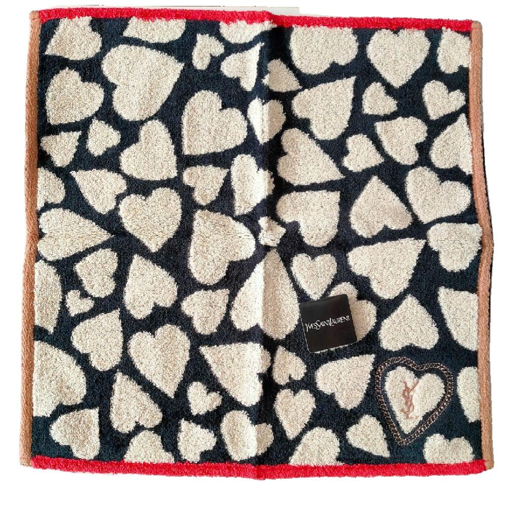 YVES SAINT LAURENT タオルハンカチ 2枚セット