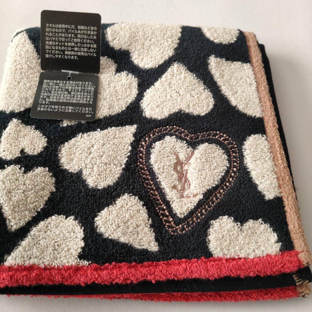 YVES SAINT LAURENT タオルハンカチ 2枚セット