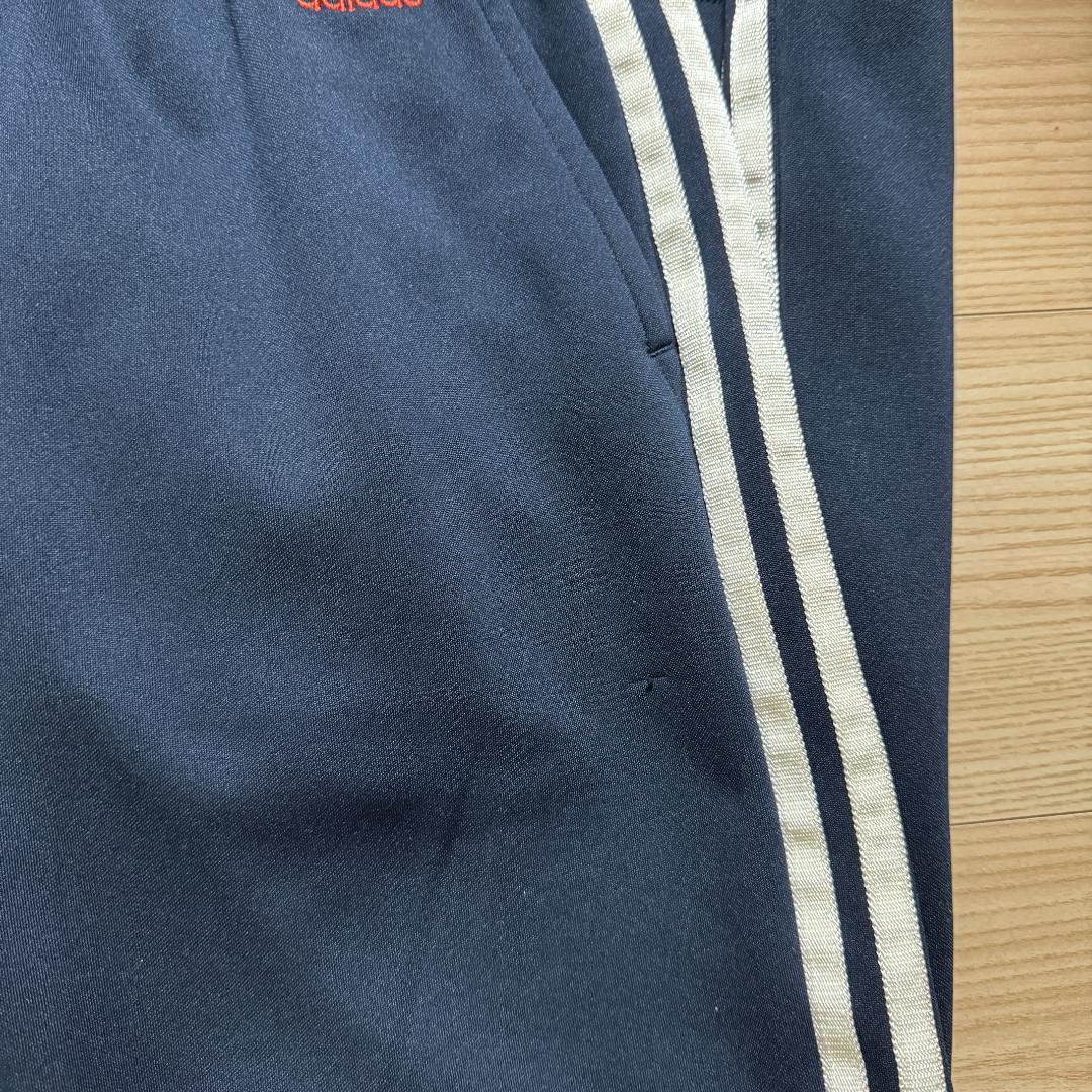 adidas アディダス ドット柄ジャージ セットアップ ネイビー Lサイズ