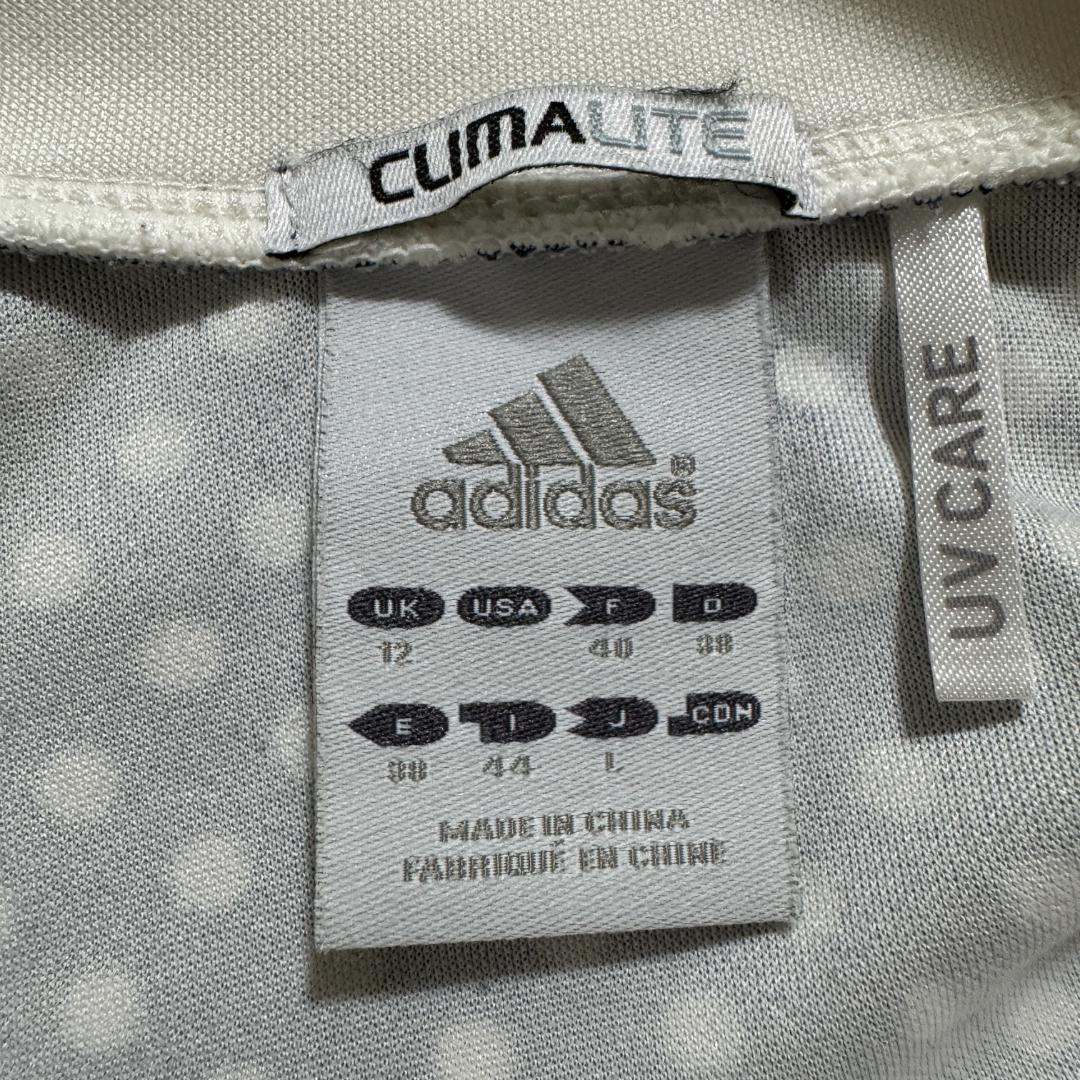 adidas アディダス ドット柄ジャージ セットアップ ネイビー Lサイズ