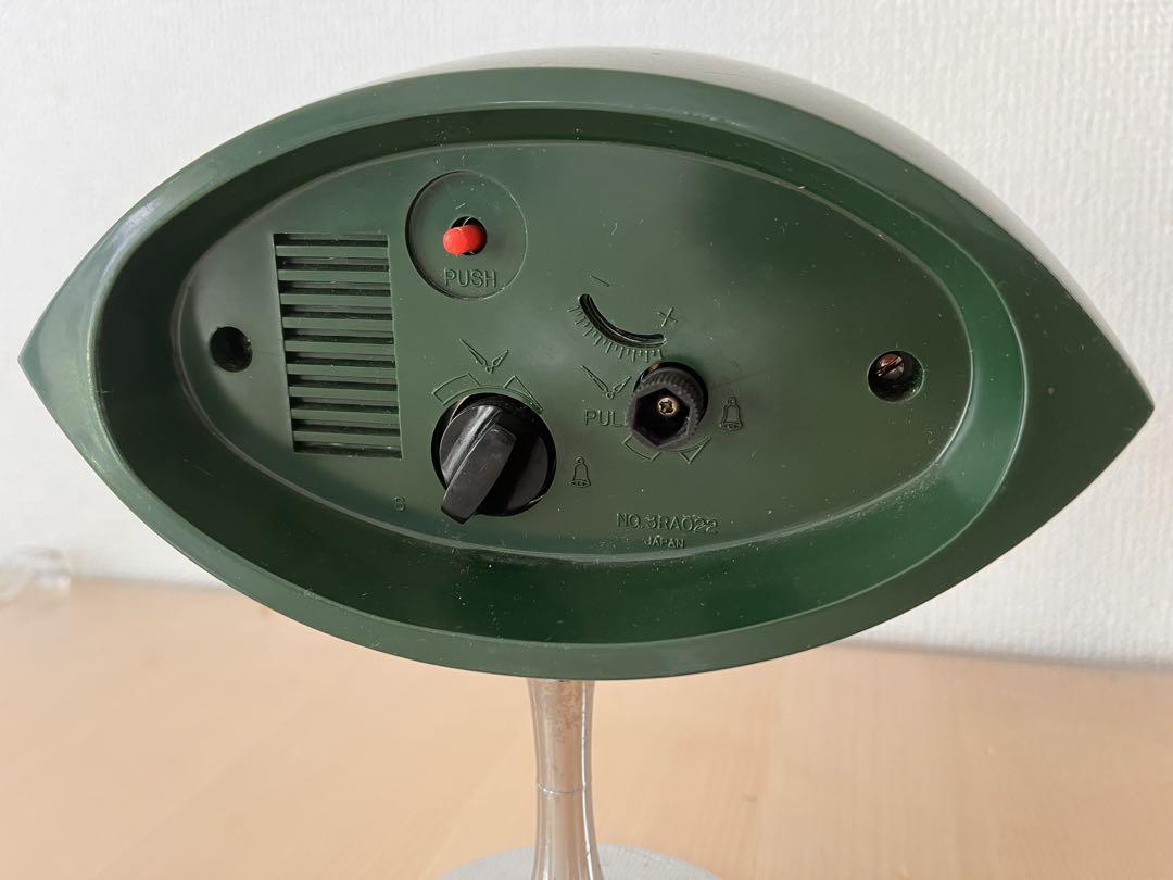 シチズン 置時計 3RA022 70年代 ゼンマイ式 アントニオ レトロ