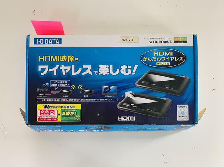 く日はお得♪ テレビ用HDMI無線化ユニット WTR-HDAV/A その他 テレビ 売れ筋がひ贈り物! I-O DATAアイ・オー・データ WTR-HDAV/A HDMI無線化ユニット その他