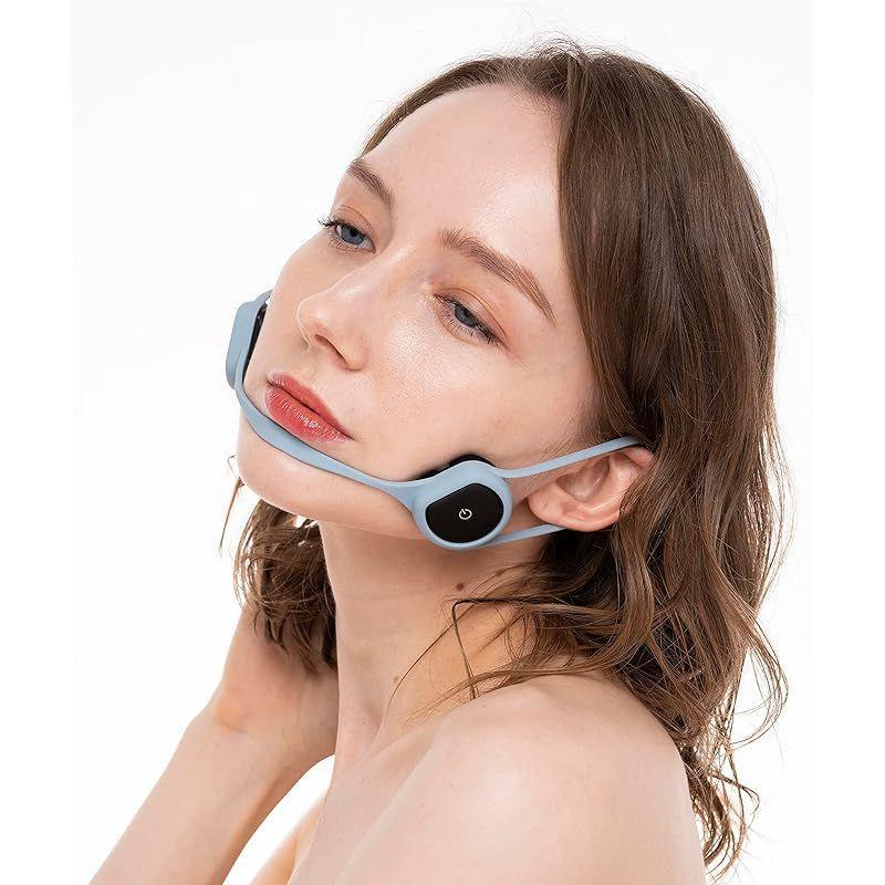 icoelle フェイシャルネックリフト ブラック × ペールアクア