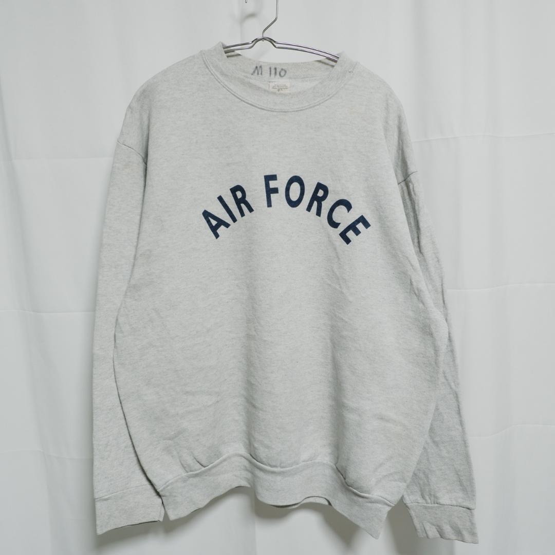 US AIR FORCE プリントスウェットUSA製 Mサイズトップス