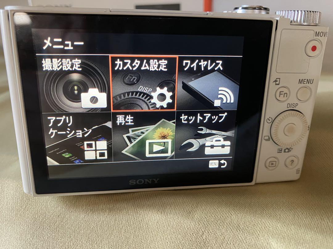美品　SONY デジダル カメラ DSC-WX500 ホワイト