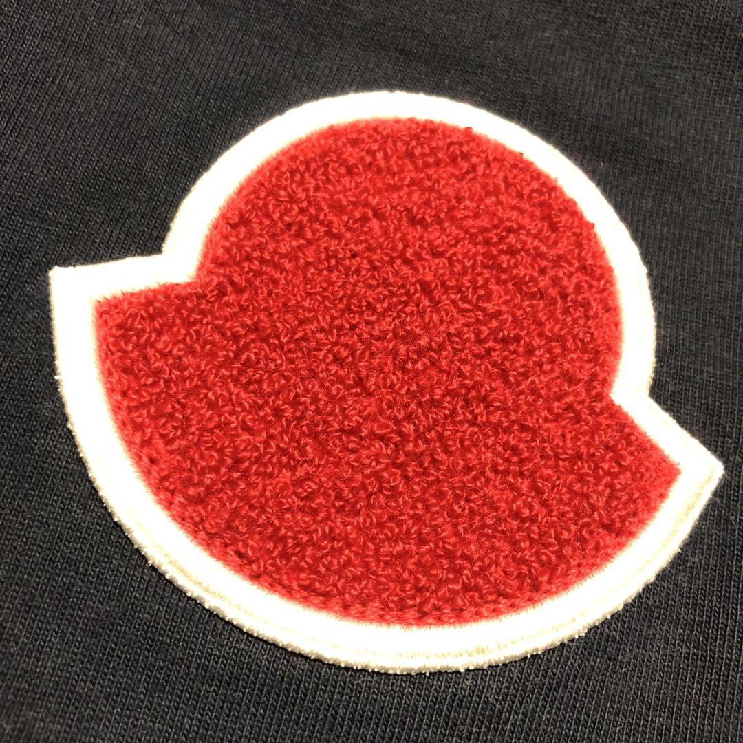 モンクレール　デカワッペン　ネイビー　M Tシャツ　国内正規品 4S356
