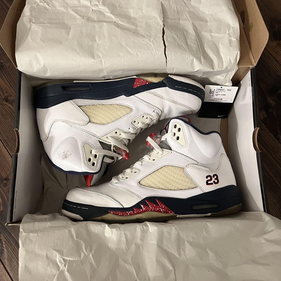 靴 AIR JORDAN 5 Retro Independence Day