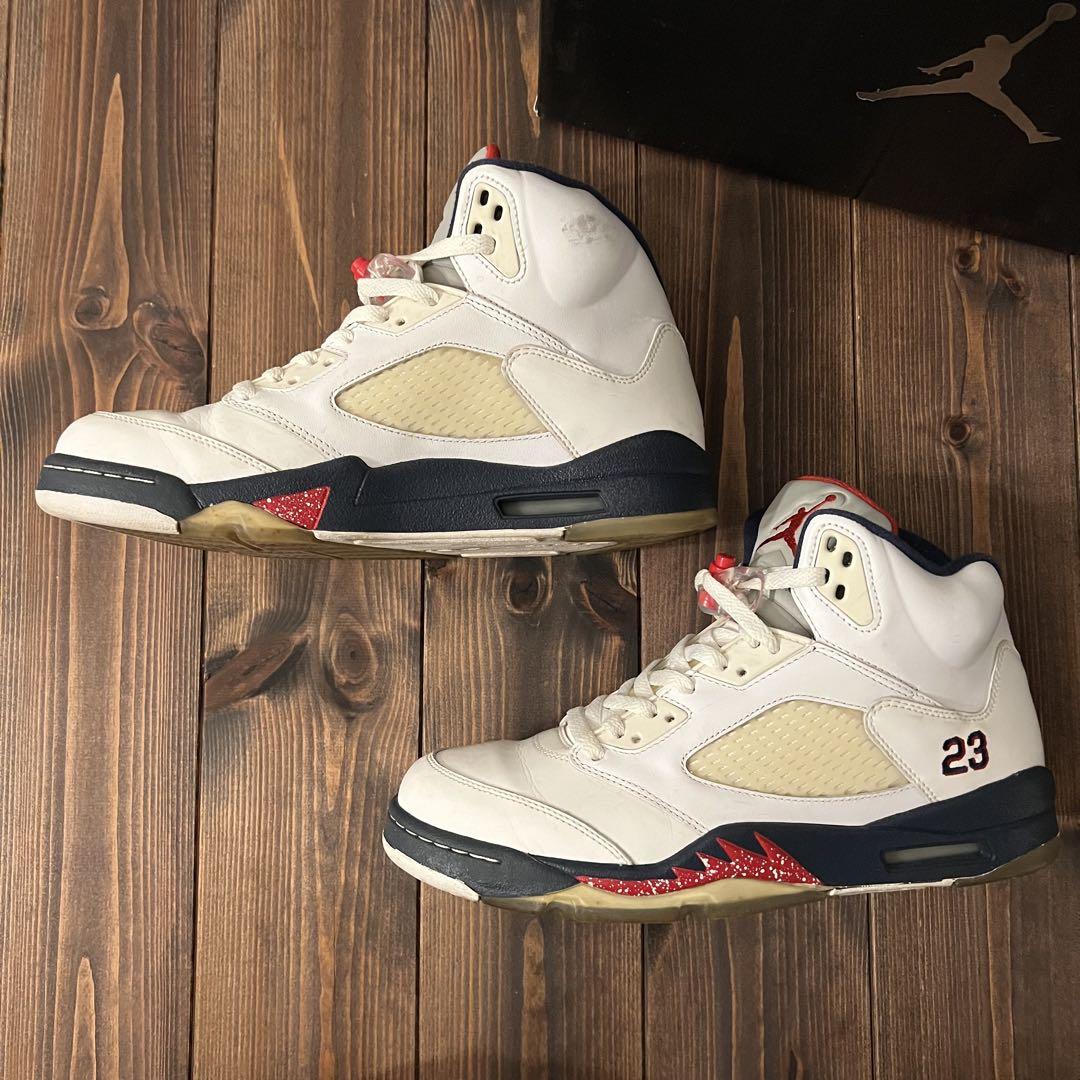 靴 AIR JORDAN 5 Retro Independence Day