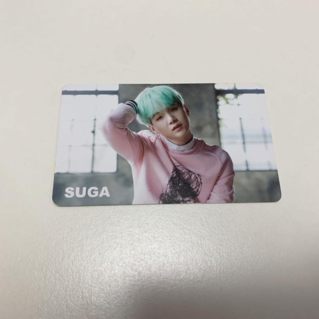 BTS RUN リリイベお渡し トレカ ユンギ
