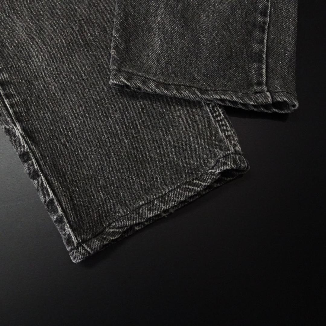 90sUSA製 Levi's リーバイス 505 ブラック 先染め オレンジタブ
