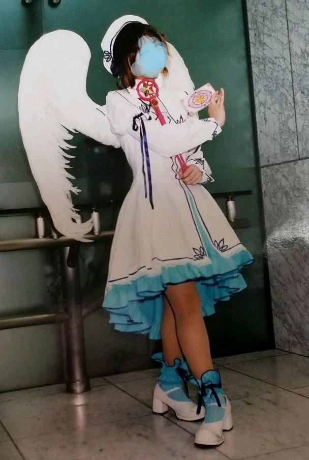 CCさくら　CLAMP　街灯の上ドレス　コスプレ衣装