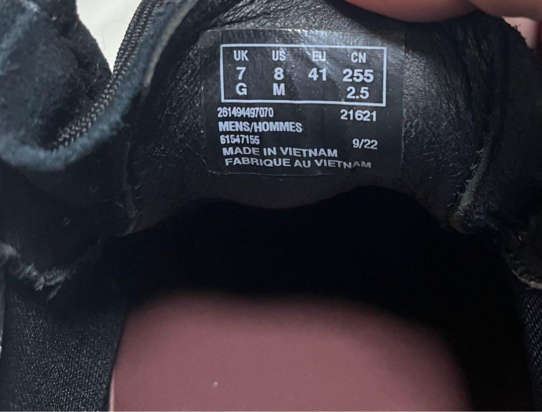 クラークス ワラビー 黒 GORE-TEX 25.0㎝UK7 箱無し