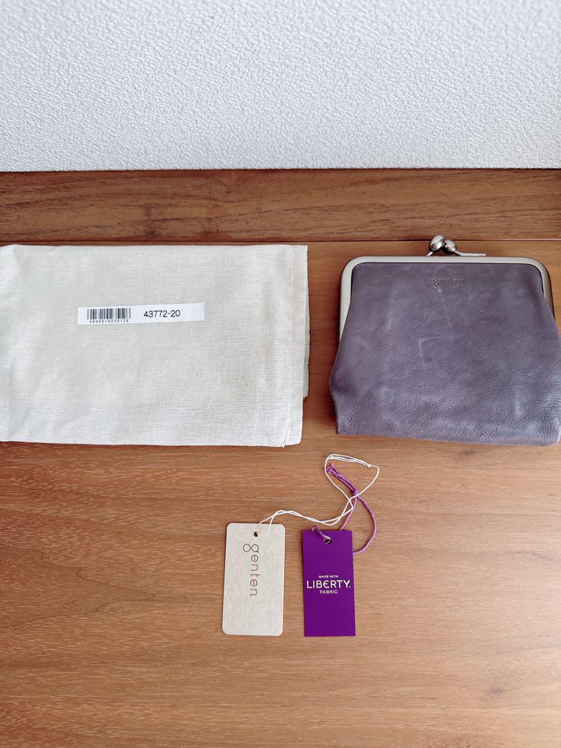 genten アンティーコ 二つ折り財布 43772 リバティ