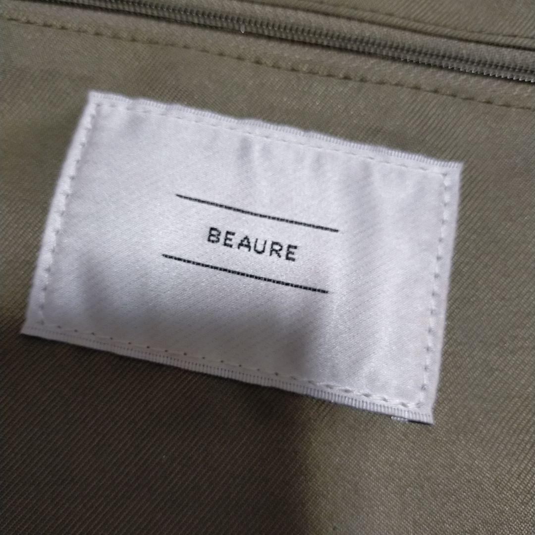 【BEAURE/ビュレ】2WAYレザートートバック