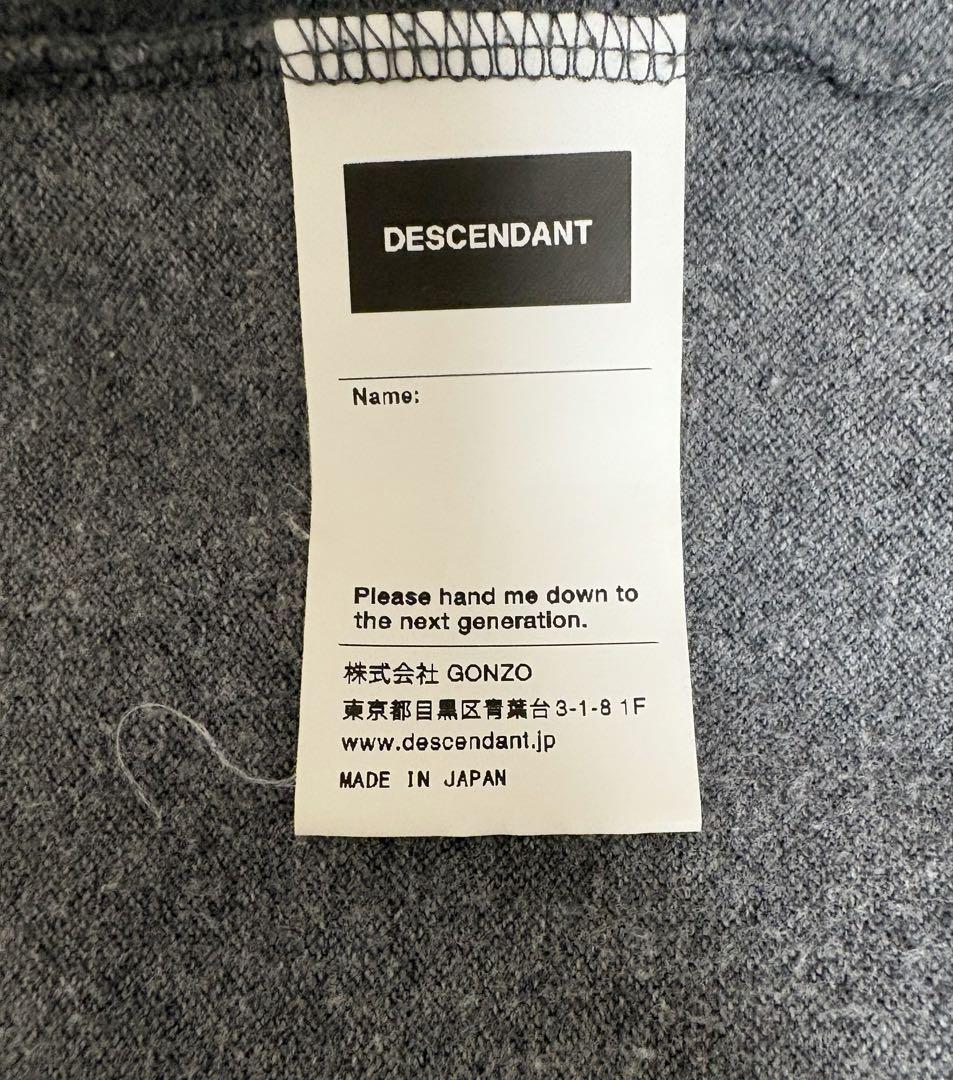 DESCENDANT モックネックシャツ