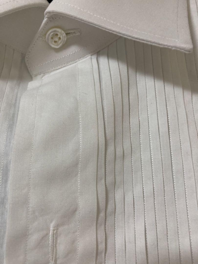 大得価セール 希少 DUNHILL Paris イブニングプリーテッドシャツ フランス製美品 xXSpY-m79193618574 即納好評