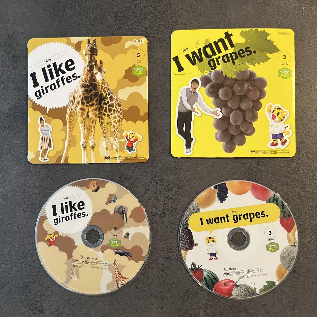 こどもちゃれんじ English すてっぷ しまじろう DVD 2枚 - メルカリ