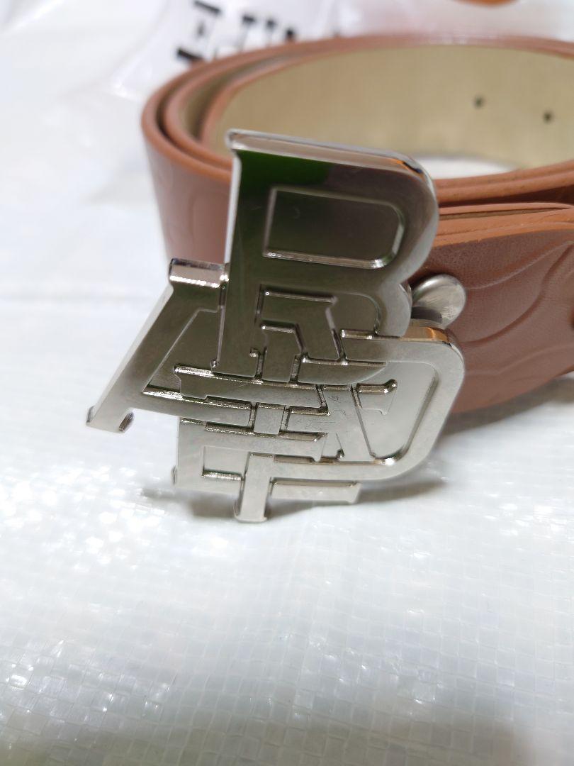 A BATHING APE ブラウンベルト　サイズＬ