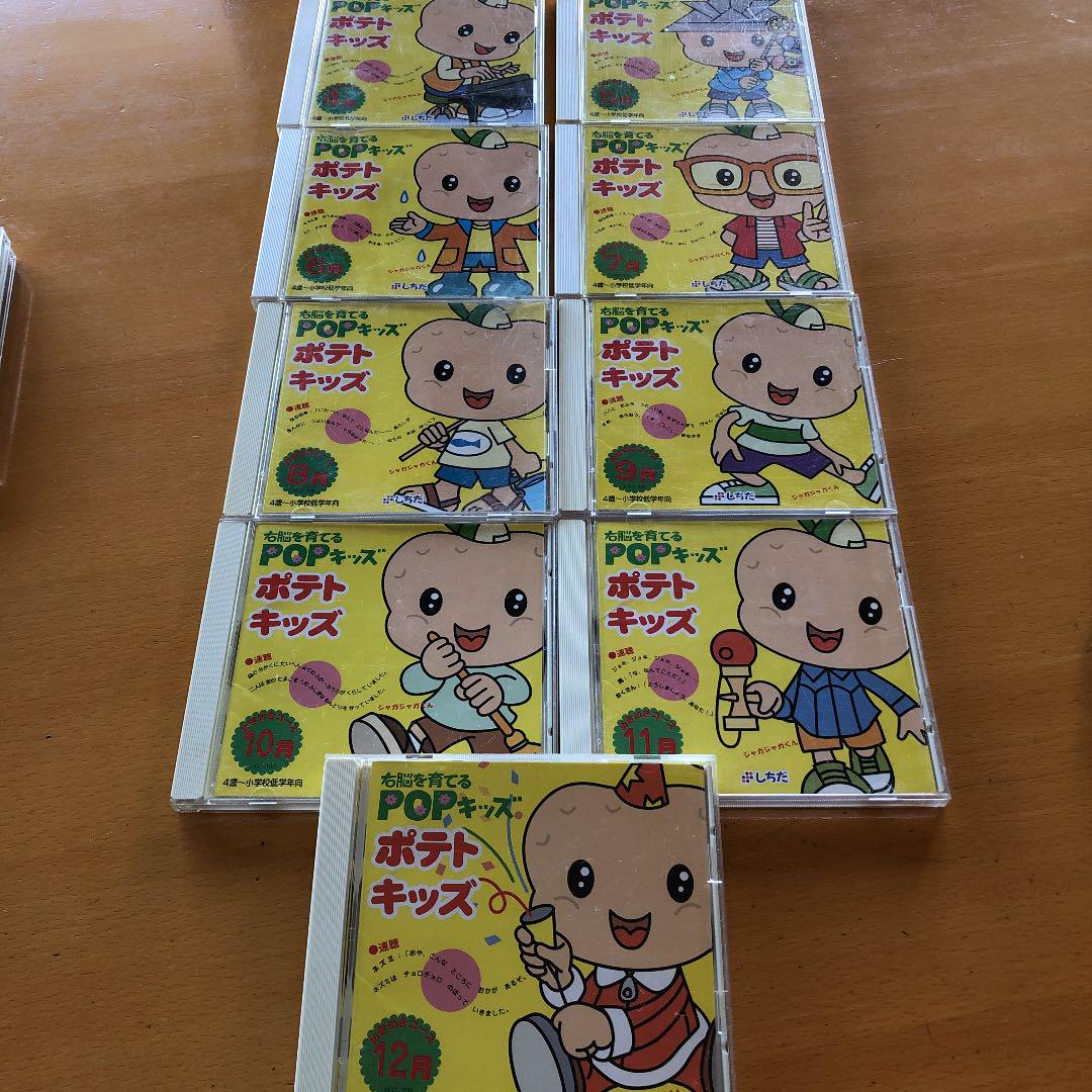 限定販売】 右脳を育てるPOPキッズ ポテトキッズ オレンジキッズ ...