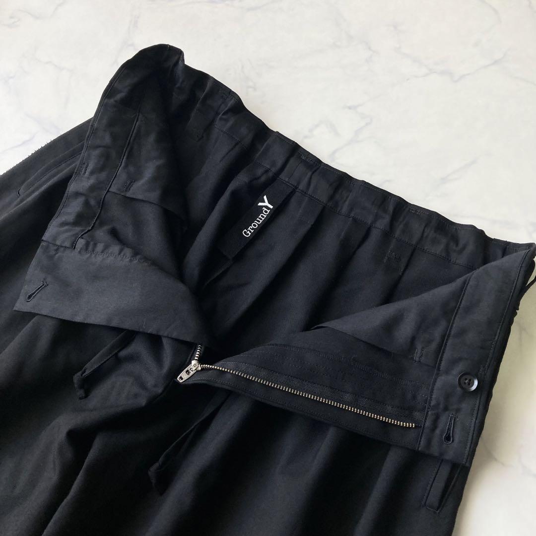 未使用級 現行 Ground Y バルーンパンツ 黒 2023AW