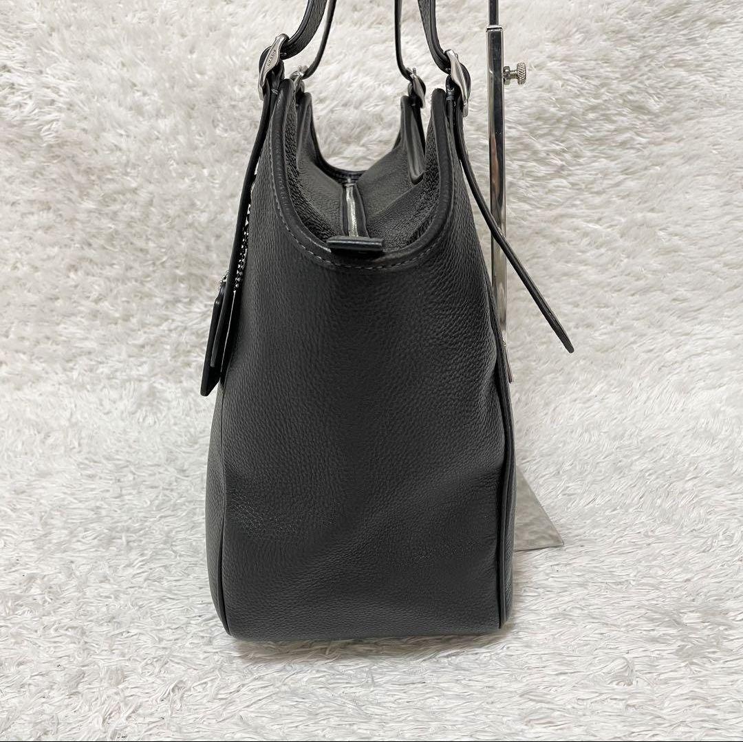 コーチ トートバッグ メドウ ロゴ金具　シルバー金具　CM074