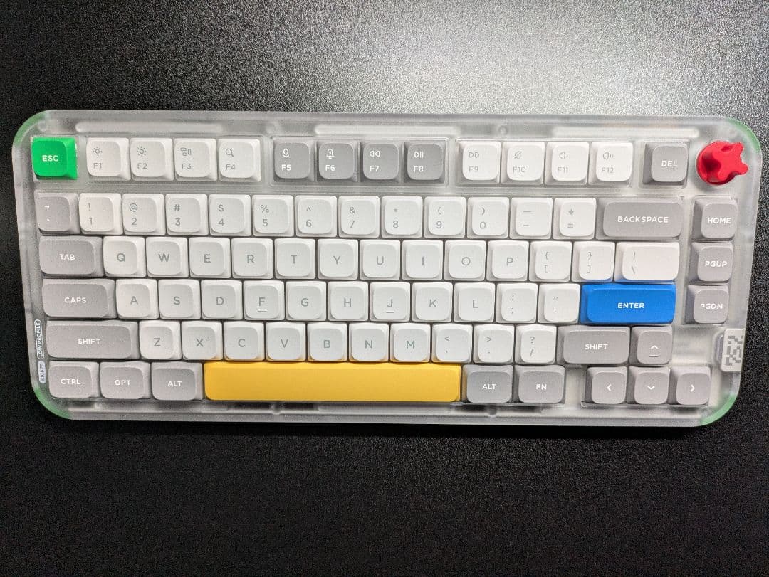 Nuphy KICK75 ロープロファイルキーボード目立った傷や汚れなし