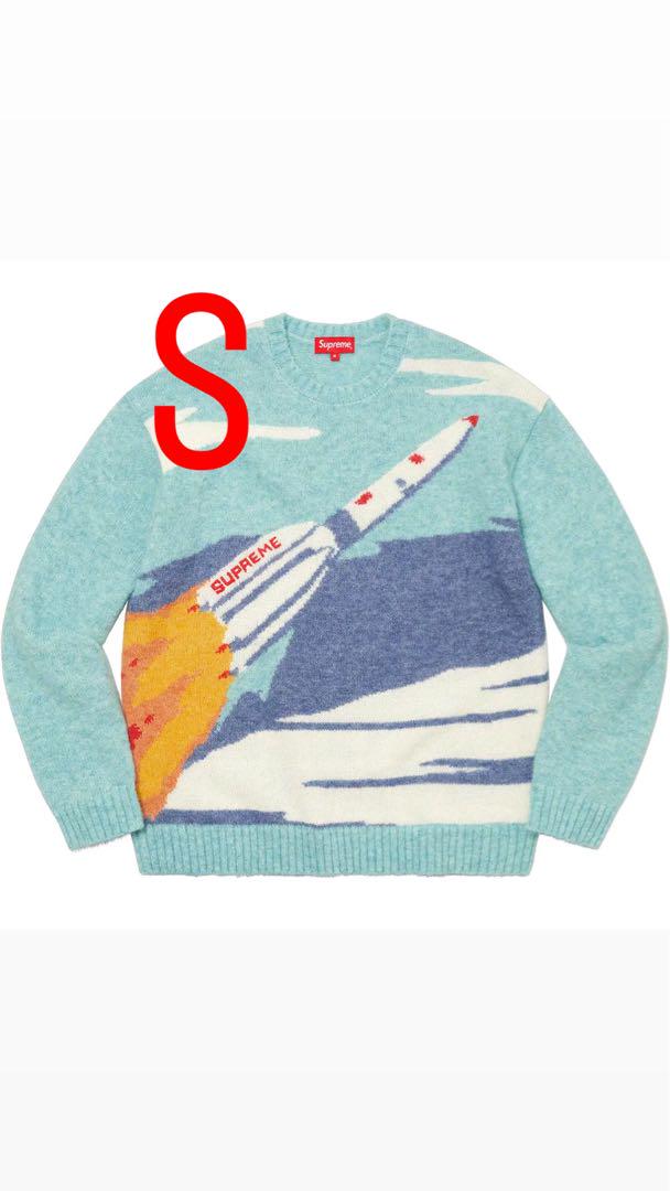 Supreme Rocket Sweater Blue Sサイズ