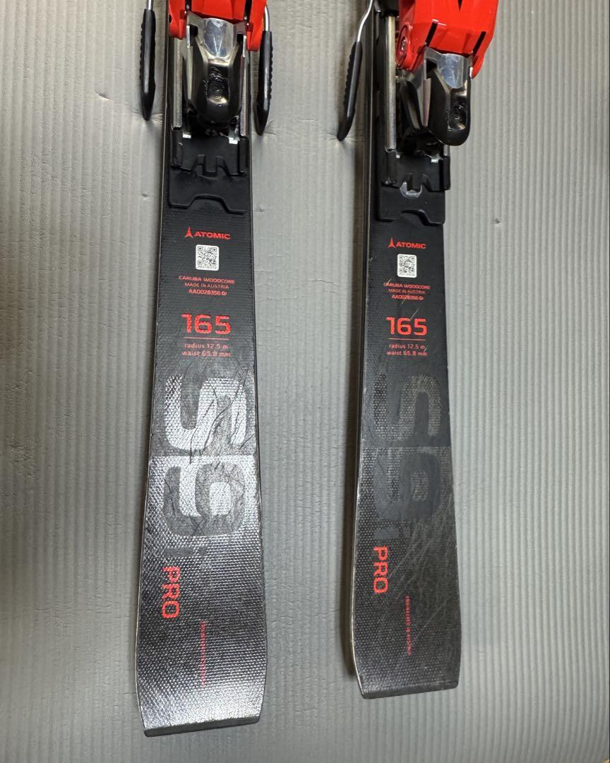 スキー ATOMIC s9ipro X12VAR 165cm