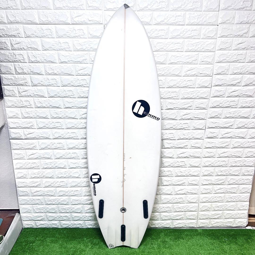 Hammoサーフボード スワローテール　トライフィン　5’5ft シェイプ