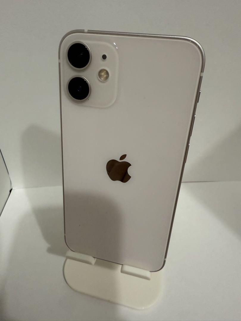 画面・大容量バッテリー新品】 iPhone 12miniホワイト 64G