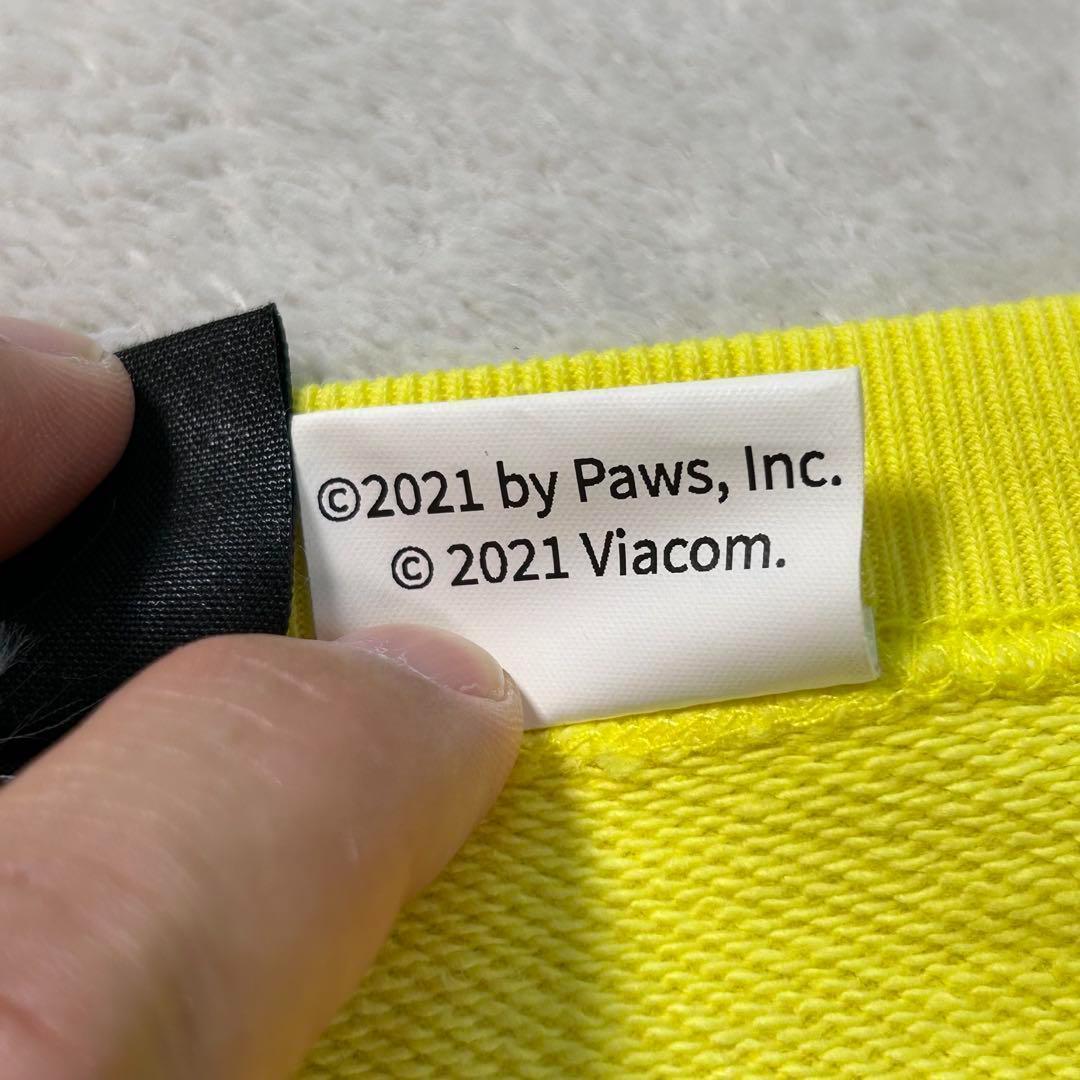 【THRASHER】トレーナー　ブランドロゴ　キャラプリント　イエロー　メンズL