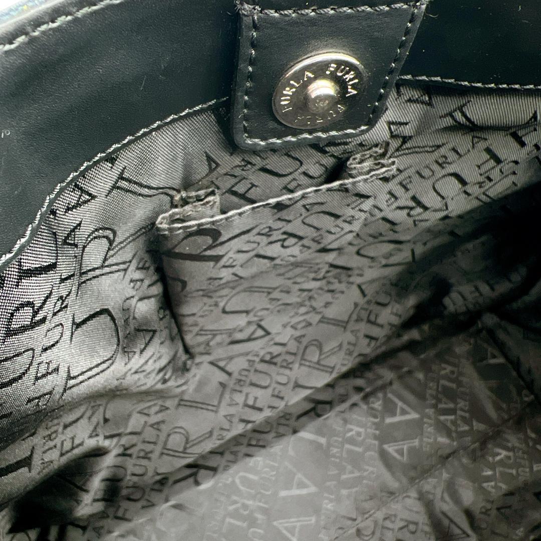 美品 FURLA A4可 ビニール×レザー ハンドバッグ ビジネス f201 美品 FURLA A4可 ビニール×レザー ハンドバッグ ビジネス f201