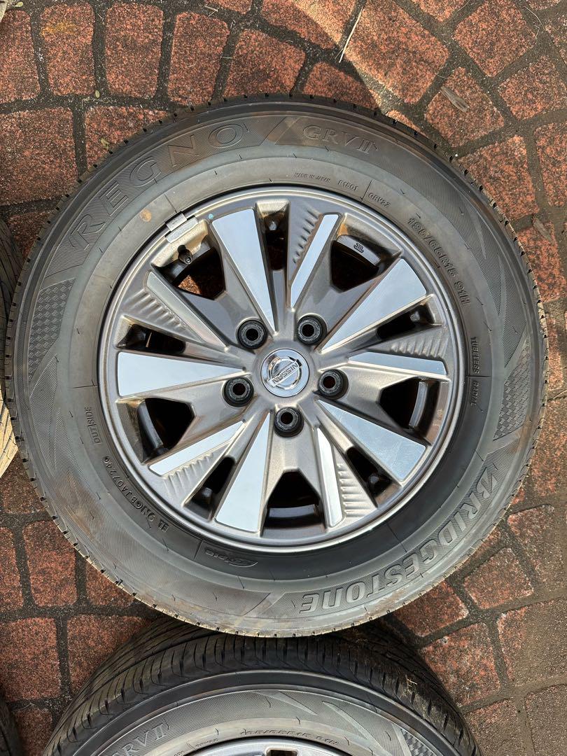 セレナ純正ホイルREGNO RVII セット 165/65R15 美品 送料込