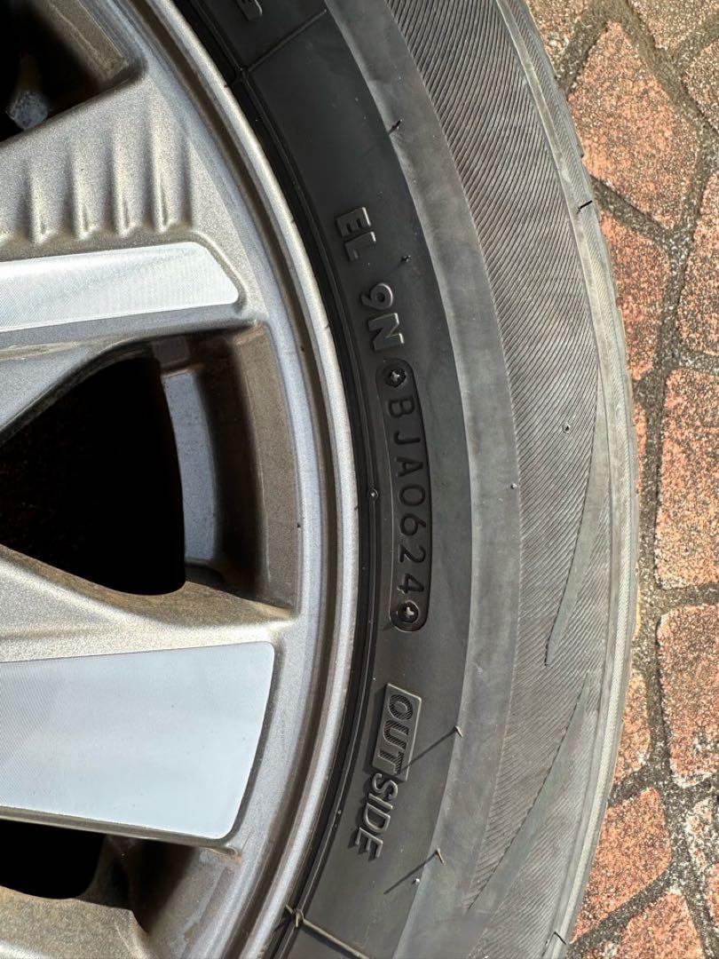 セレナ純正ホイルREGNO RVII セット 165/65R15 美品 送料込