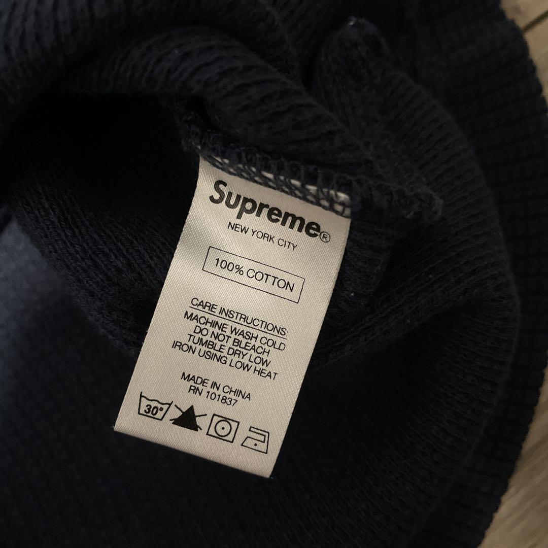 トップス Supreme 17FW  hooded waffle ringer