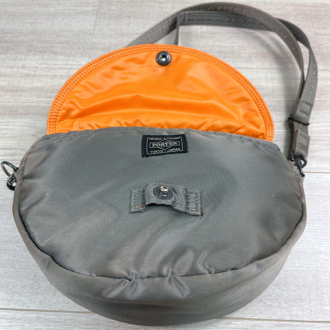 ☆美品☆レア品☆ポーター タンカー ショルダー 半月型 シルバー