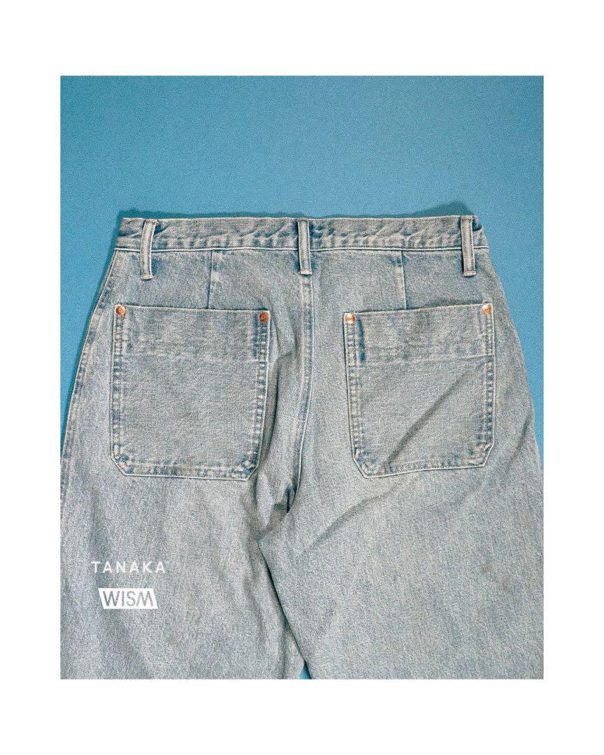 TANAKA x WISM 別注WORK JEAN TROUSERS 34