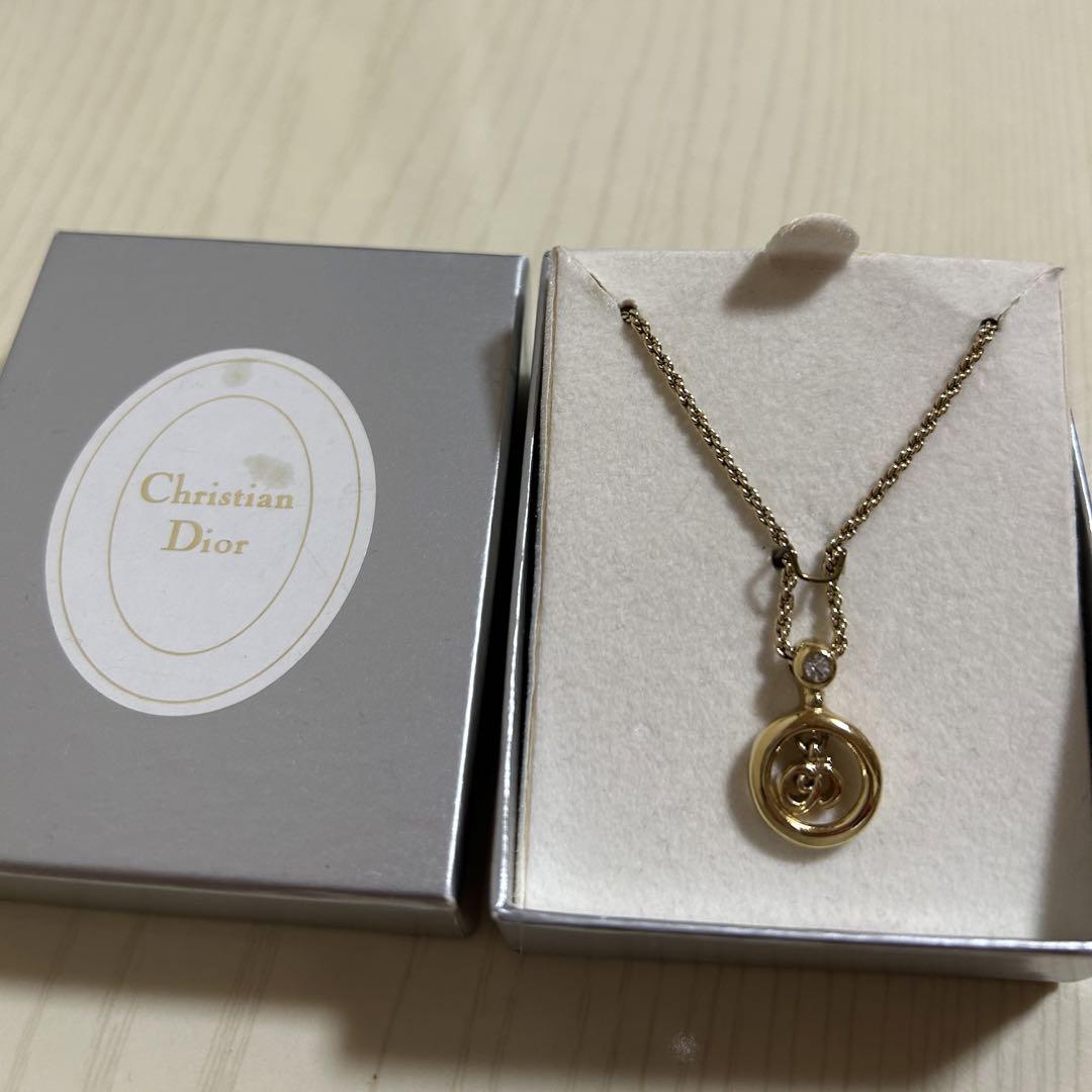 Diorネックレス 国内関込《サイドのキラキラにも注目☆人気》DIORネックレス