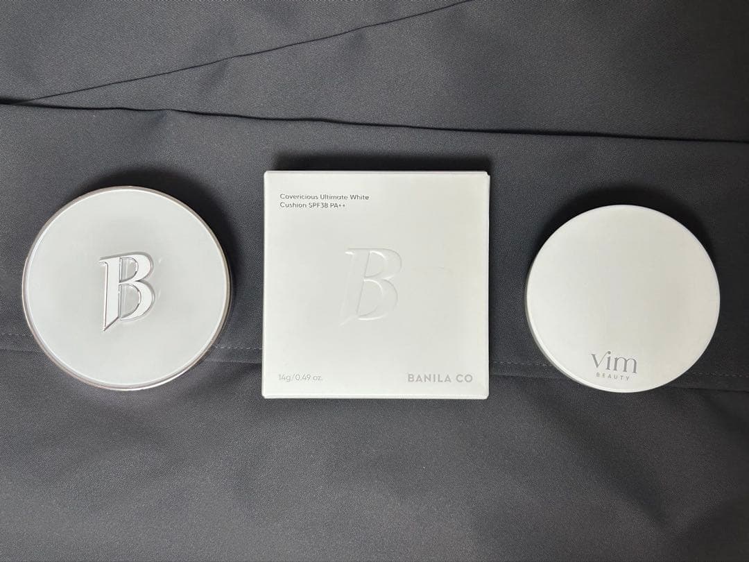 バニラコ クッションファンデ&リフィル ミラー Vim beauty パウダー バニラコ クッションファンデ&リフィル ミラー Vim beauty