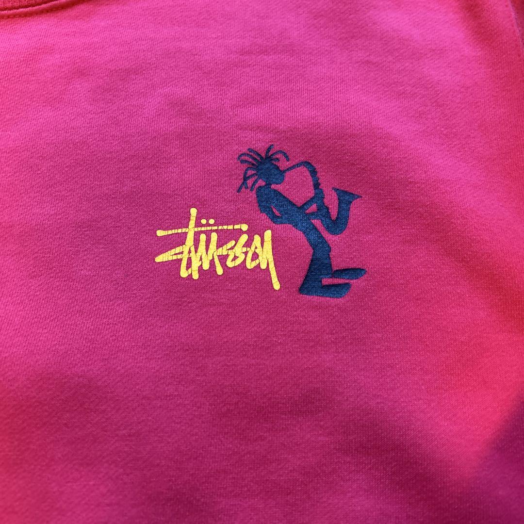 ジ*ン様 超希少JAZZMAN old stussy シャドーマンスウェット　9