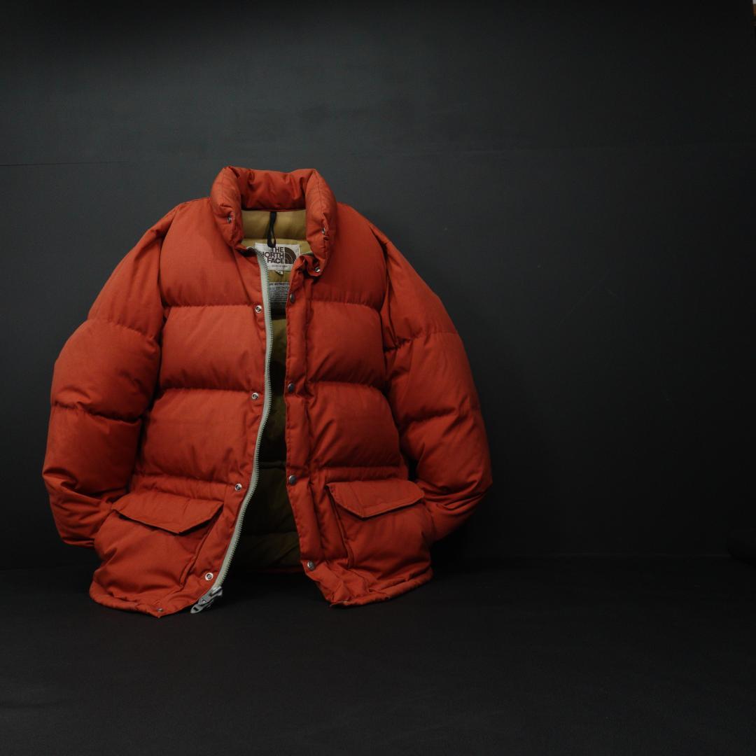 ノースフェイス 70s-80s USA製 茶タグ ダウンジャケット M オレンジ ノースフェイス 70s-80s USA製 茶タグ ダウンジャケット M オレンジ